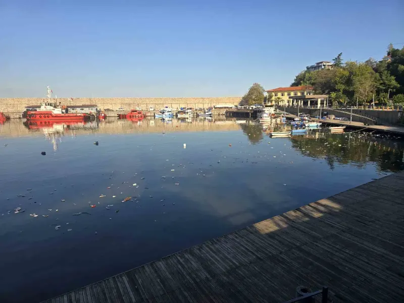 Zonguldak Limanı'nda Biriken Atıklar Çevre Kirliliğini Gözler Önüne Serdi