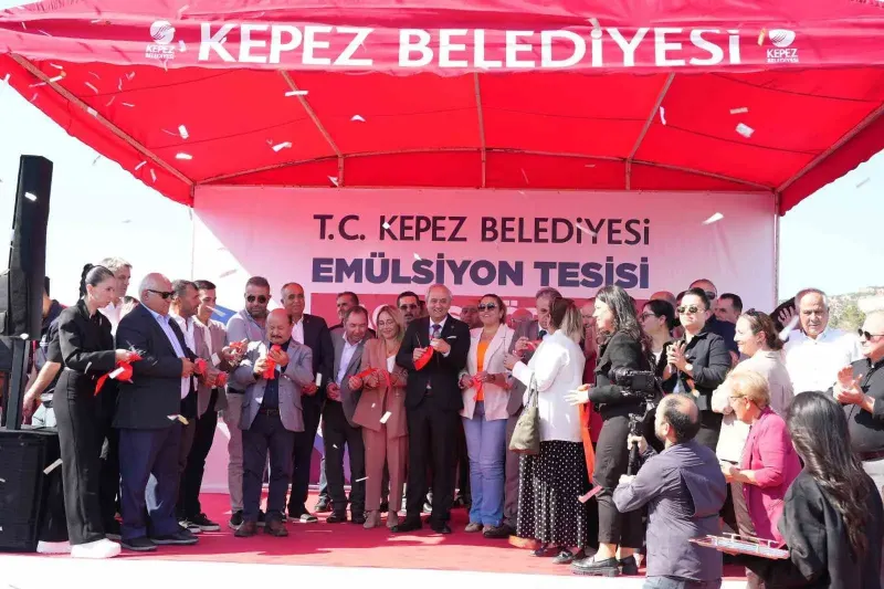 Kepez Belediyesi Tarafından Kurulan Emülsiyon Tesisi Yıllık Otuz Milyon Lira Tasarruf Sağlayacak