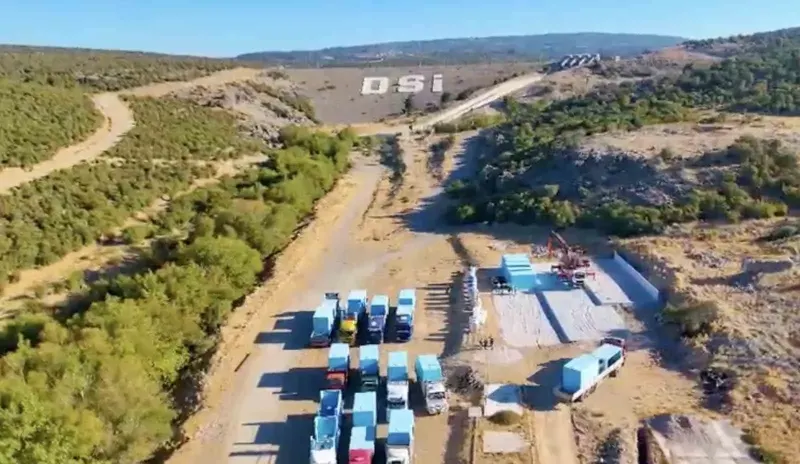 Ayvacık Köylerine Kesintisiz İçme Suyu Sağlayacak Projede Çalışmalar Sürüyor