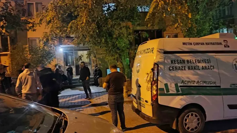 Edirne Keşan'da Evinde Hareketsiz Bulunan Şahıs Hayatını Kaybetti
