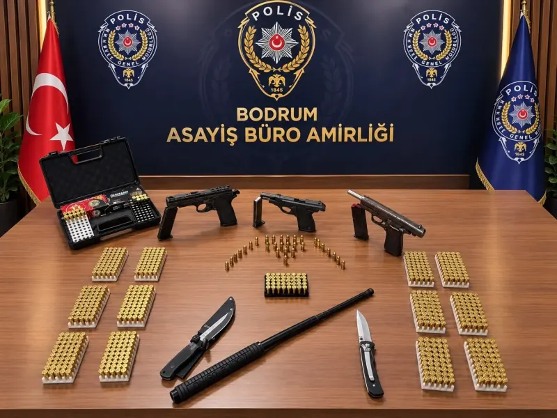 Bodrum'da Sokakta Silah Sesleri Paniği: 2 Şüpheli Gözaltına Alındı