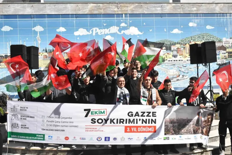 Gazze Soykırımının Üçüncü Yıl Dönümünde Pendik’te Anma Programı Düzenlendi
