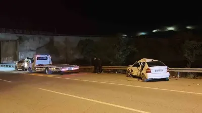 Muş'ta Tır ve Otomobilin Çarpıştığı Kazada İki Kişi Yaralandı