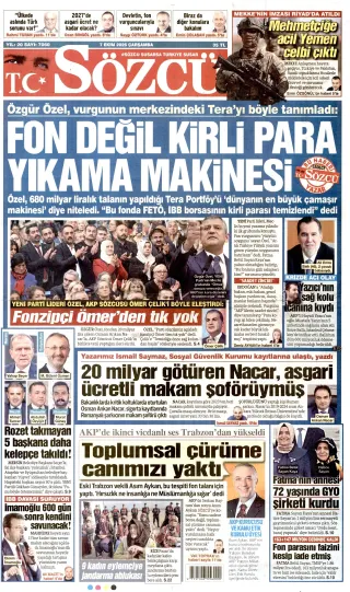 Sözcü manşeti