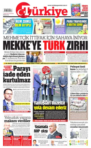 Türkiye manşeti