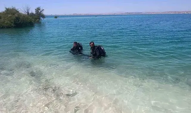 Baraj gölüne giren çocuk boğuldu