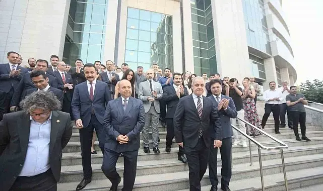 Mersin Cumhuriyet Başsavcısı Ahmet Çelikkol Adana'ya uğurlandı
