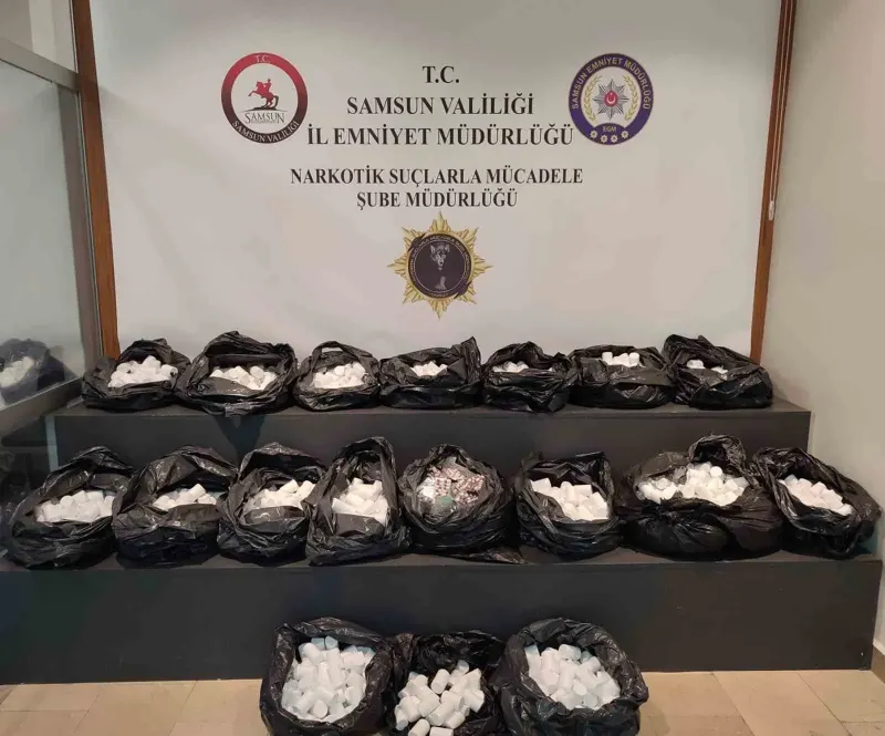 Samsun'da Düzenlenen Dört Ayrı Uyuşturucu Operasyonunda Binlerce Sentetik Ecza Ele Geçirildi