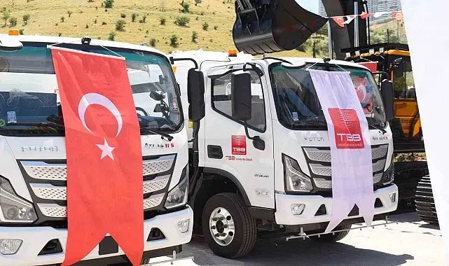 Giresun Belediyesi'nin araç filosu güçlendi