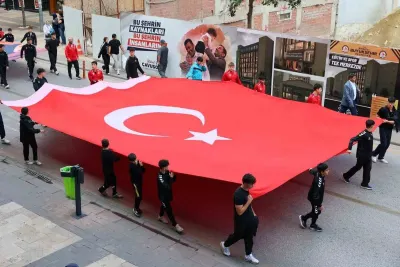Denizli'de Amatör Spor Haftası Kortej Yürüyüşüyle Kutlandı