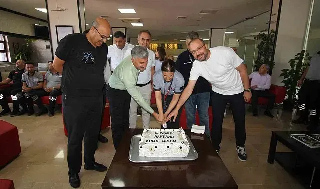 GAÜN Hastanesi'nde Güvenlik Haftası kutlandı