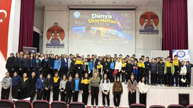 Dünya Uzay Haftası'nda Öğrenciler Bilimle Buluştu