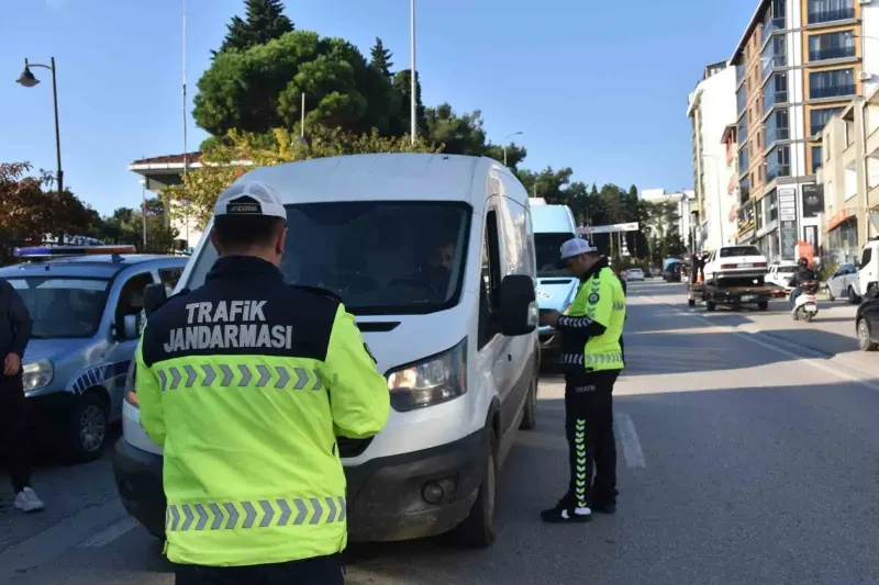 Sinop'ta Yapılan Ticari Araç Denetimlerinde 7 Araca Ceza Kesildi