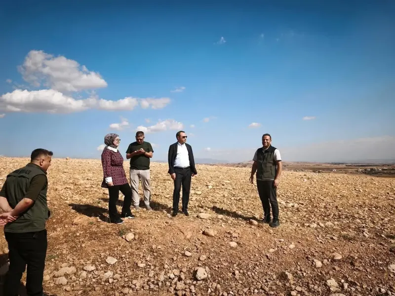Şırnak'ta Yeşil Silopi Projesi Kapsamında İncelemelerde Bulunuldu