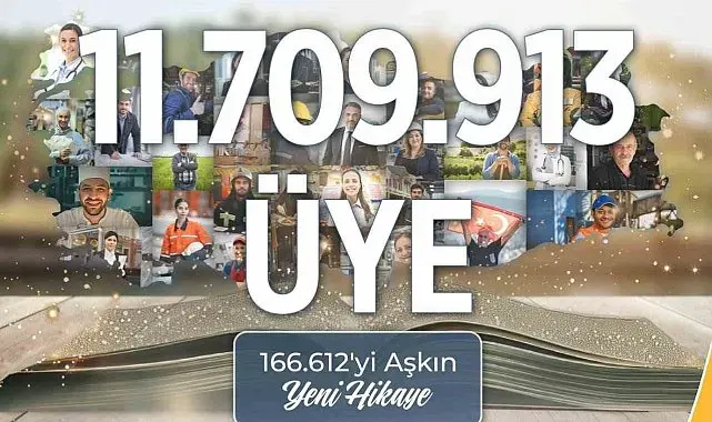 AK Parti 11 milyon 709 bin 913 üyeye ulaştı