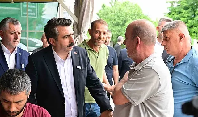 Yıldırım'da mahalle ziyaretleri Samanlı'da devam etti