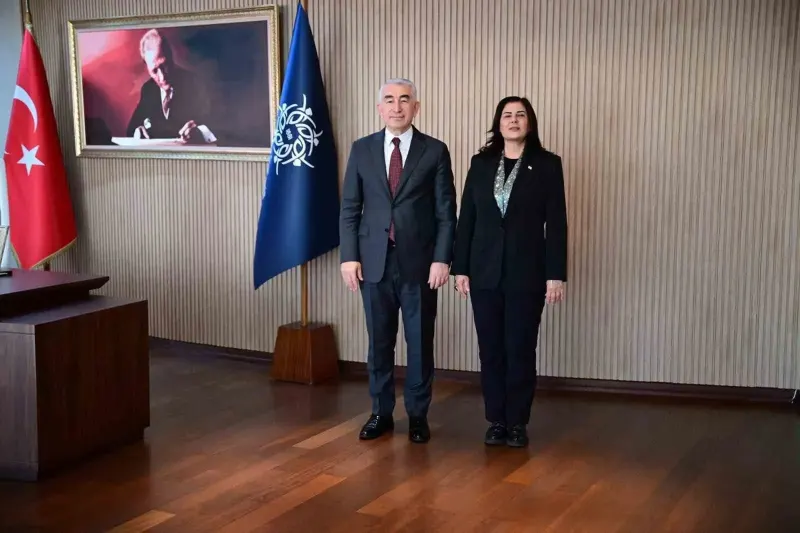 Aydın İl Emniyet Müdürü Faruk Karaduman'dan Başkan Özlem Çerçioğlu'na Nezaket Ziyareti