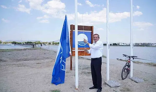 Ayvalık'ta Yeni Kum Adası Plajı hizmete açıldı
