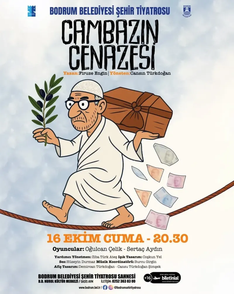 Bodrum Belediyesi Şehir Tiyatrosu Yeni Sezona Merhaba Diyor