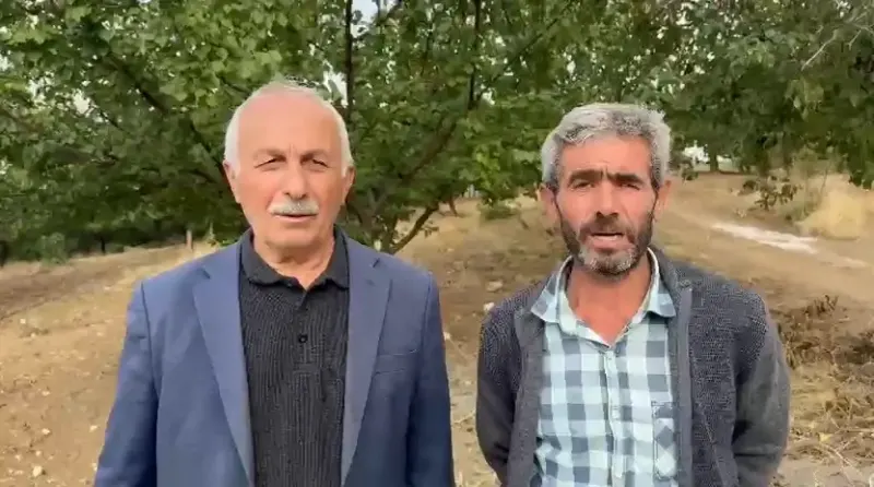 Malatya'nın Akçadağ İlçesinde Kurttan Kaçan Keçi Dağlık Alanda Mahsur Kaldı