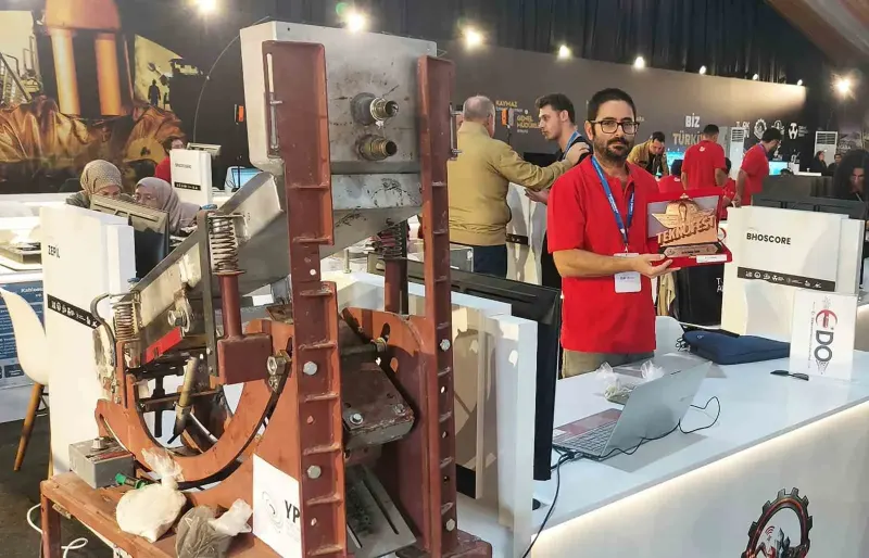 Muğla Sıtkı Koçman Üniversitesi Projesi TEKNOFEST Maden Yarışmasında Dördüncü Oldu