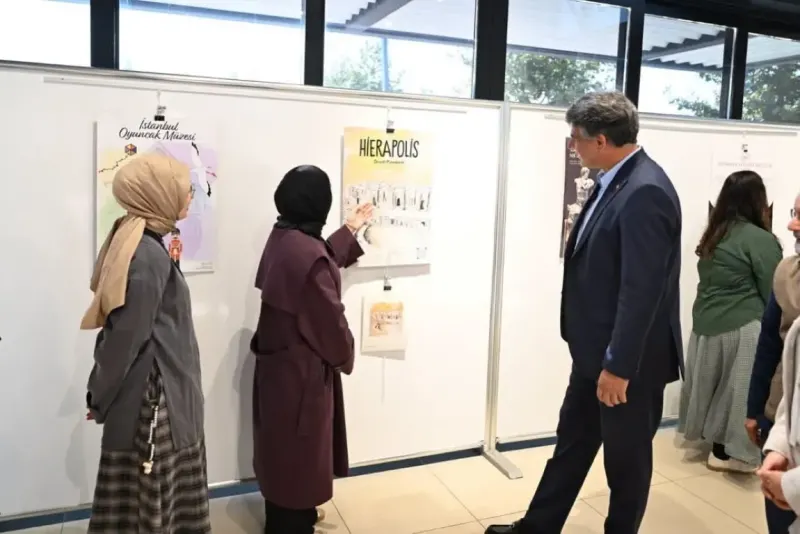 Kartepe'de Genç Tasarımcılardan Anadolu Müzeleri Sergisi