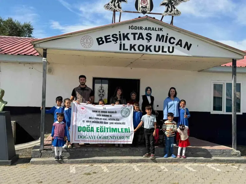 Iğdır'da Öğrencilere Tabiat Ve Biyoçeşitlilik Bilinci Aşılandı