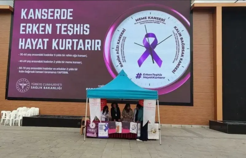 Erzincan'da Meme Kanserinde Erken Tanının Önemi Anlatıldı