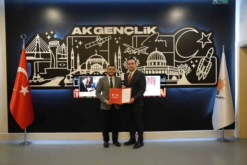 AK Parti Kütahya İl Gençlik Kolları Başkanlığına Yeni Atama