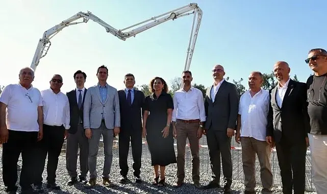 Tekirdağ'da mezarlık ve gasilhane ek hizmet binasının temeli atıldı