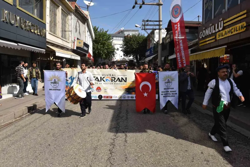Siverek Ulusal Takoran Doğa Ve Kültür Festivali Kortejle Başladı