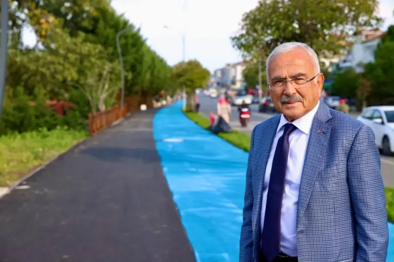 Ünye Bisiklet Ve Yürüyüş Yolu Projesinde Sona Yaklaşıldı