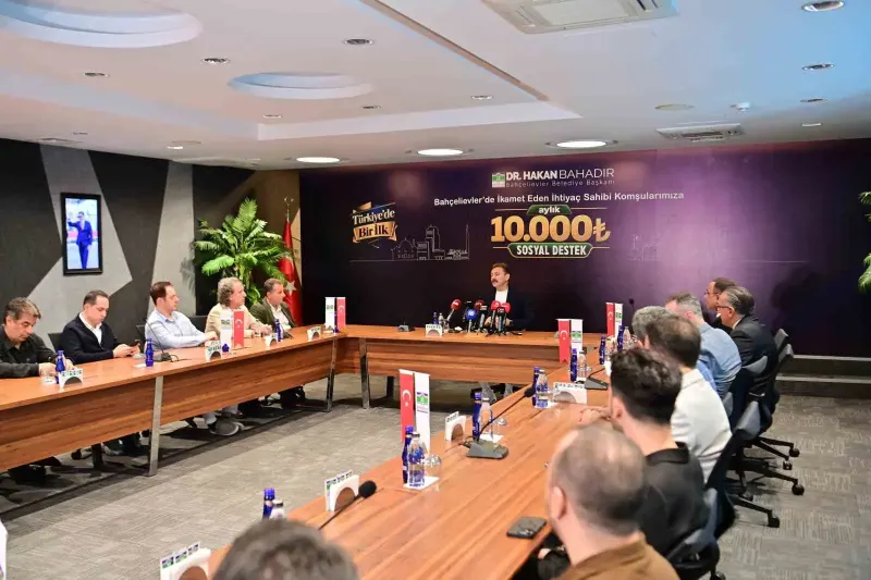 Bahçelievler Belediyesi Tarafından İhtiyaç Sahibi Ailelere 10 Bin Lira Düzenli Destek Verilecek