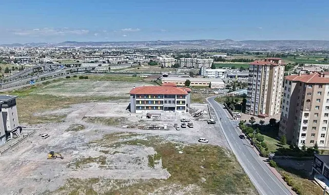 Büyükşehir'den eğitime güçlü yatırım: Gökkent'e 85 milyon TL'lik 16 sınıflı modern okul