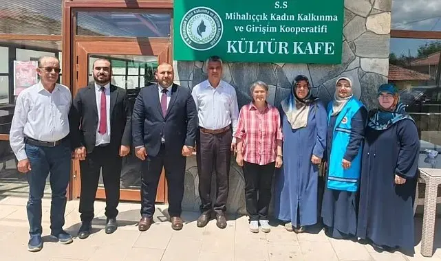 Eskişehir İl Müftülüğü Heyetinden Mihalıççık'ta ziyaret programı