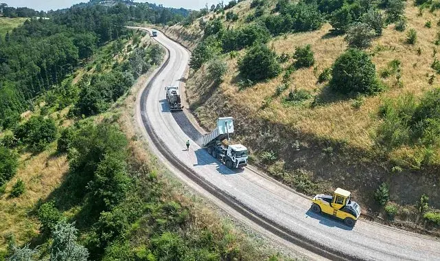 Orhaneli'nin yolları yenileniyor