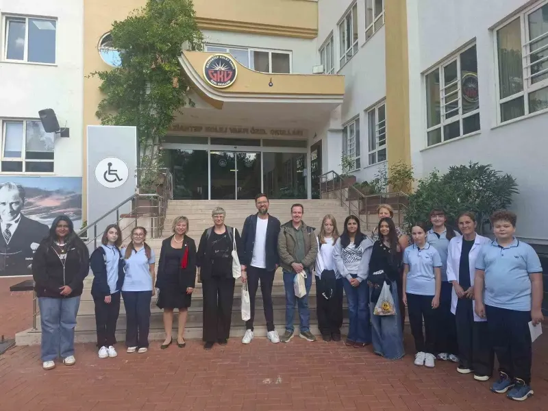 Alman Kardeş Okul Heyeti Gaziantep Kolej Vakfı Özel Okulları'nı Ziyaret Etti