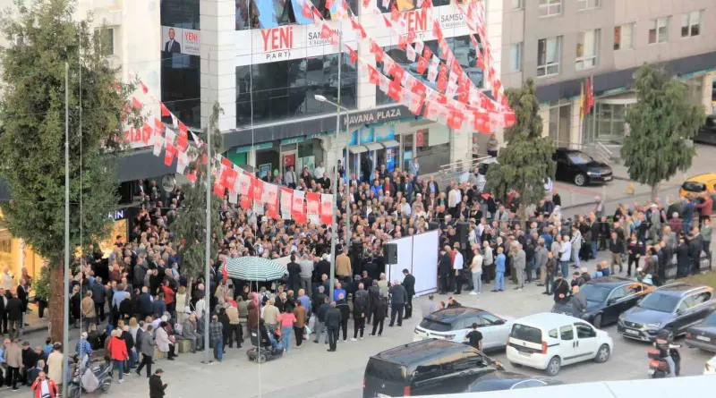 Samsun'da Yeni Parti İl Başkanlığı Hizmet Binası Törenle Açıldı