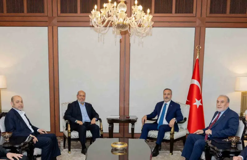 Dışişleri Bakanı Hakan Fidan Hamas Heyeti İle Ankara'da Görüştü