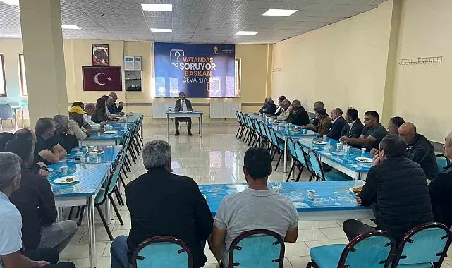Arpaçay'da "Vatandaş Soruyor, Başkan Cevaplıyor" buluşmalarının 2'incisi gerçekleştirildi