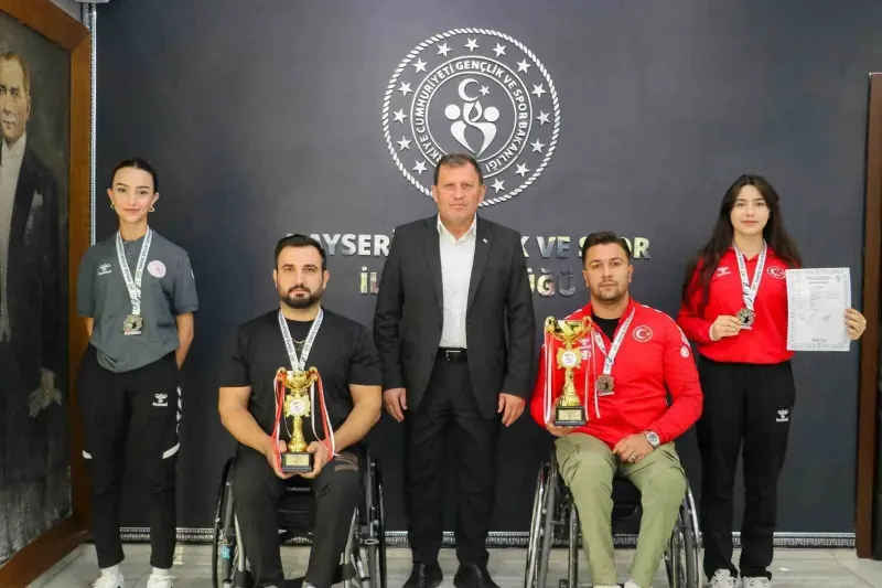 Kayserili Atıcılardan Mersin'deki Başarıların Ardından Anlamlı Ziyaret