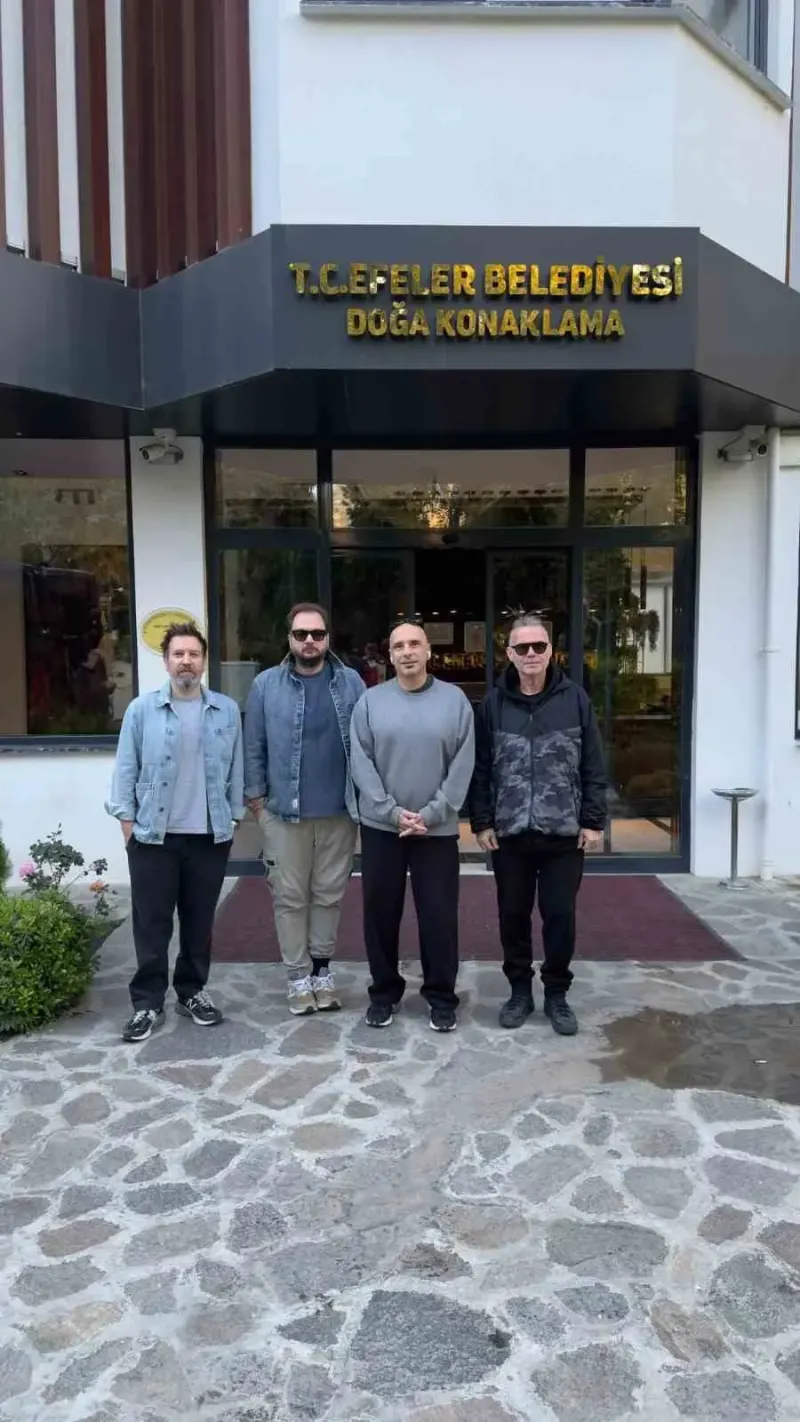 Gripin Grubu Konser İçin Aydın'da Efeler Belediyesi Doğa Konaklama'yı Tercih Etti