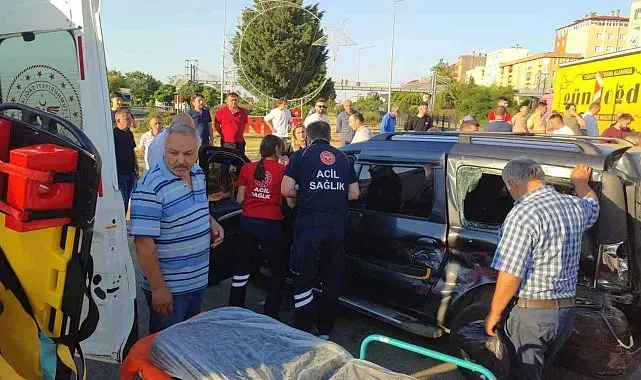 Giresun'da trafik kazası: 1 yaralı