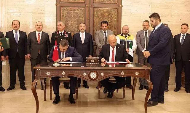 Türkiye ve Suriye arasında afet ve acil durum alanında mutabakat zaptı imzalandı