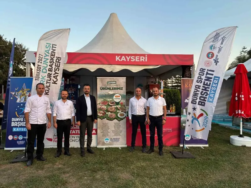 Kayseri Tarihi Ve Lezzetleriyle Adana Lezzet Festivali'nde Tanıtılıyor