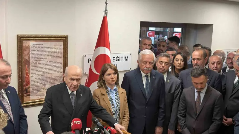 MHP Lideri Bahçeli’den Terörsüz Türkiye ve Siyasallaşma Açıklaması
