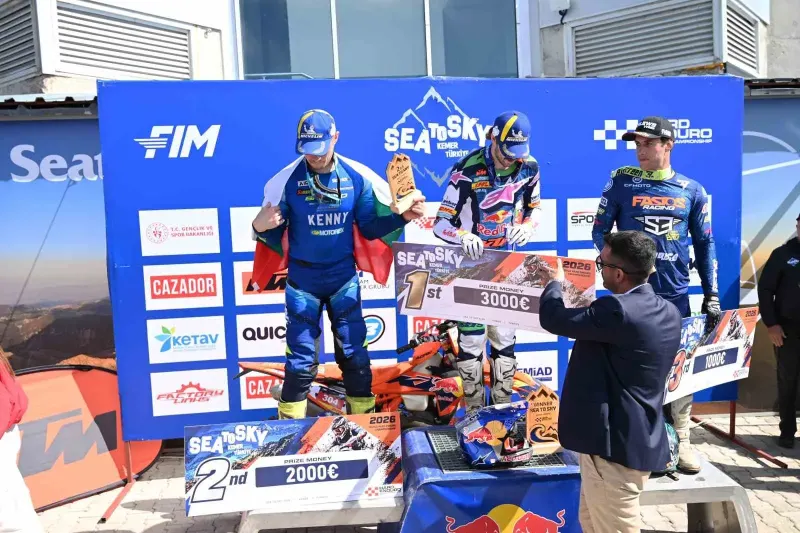 Sea To Sky Enduro Motosiklet Yarışları Kemer'de Heyecan Dolu Dağ Etabıyla Sona Erdi