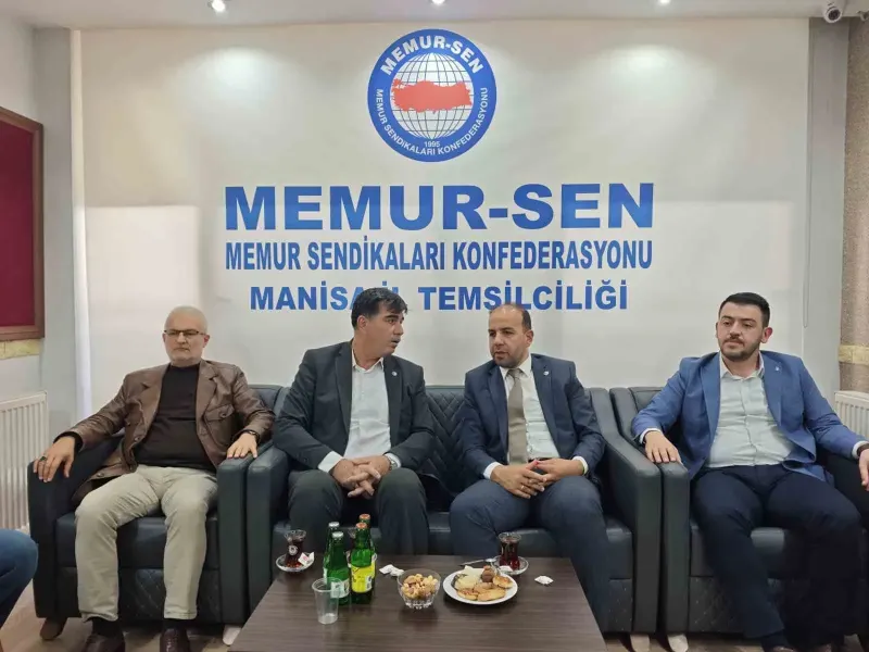 Selim Gültekin’den Memur-Sen Manisa Şubesine Ziyaret