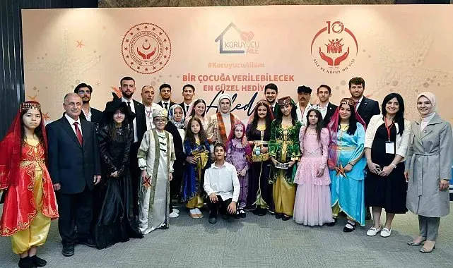 Emine Erdoğan: "İnsanlık tüm çocuklarına sıcak bir yuva, adalet ve barış dolu bir dünya borçludur"