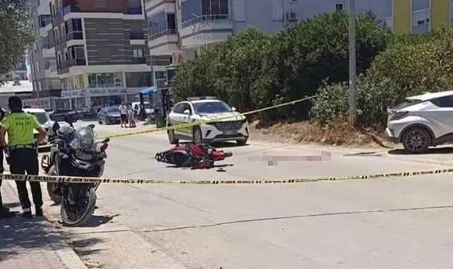 Otomobil ile çarpışan motosikletin genç sürücüsü hayatını kaybetti